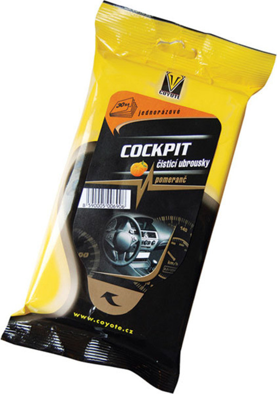 Coyote ubrousky Cockpit Pomeranč - 30 ks - N2