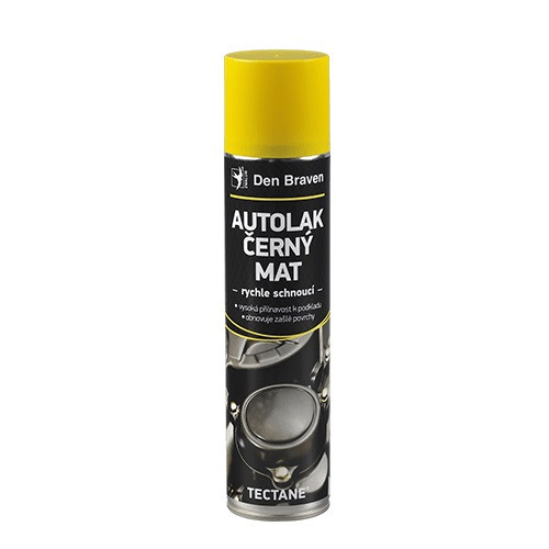 Tectane Autolak černý mat - 400 ml černá, sprej - N2