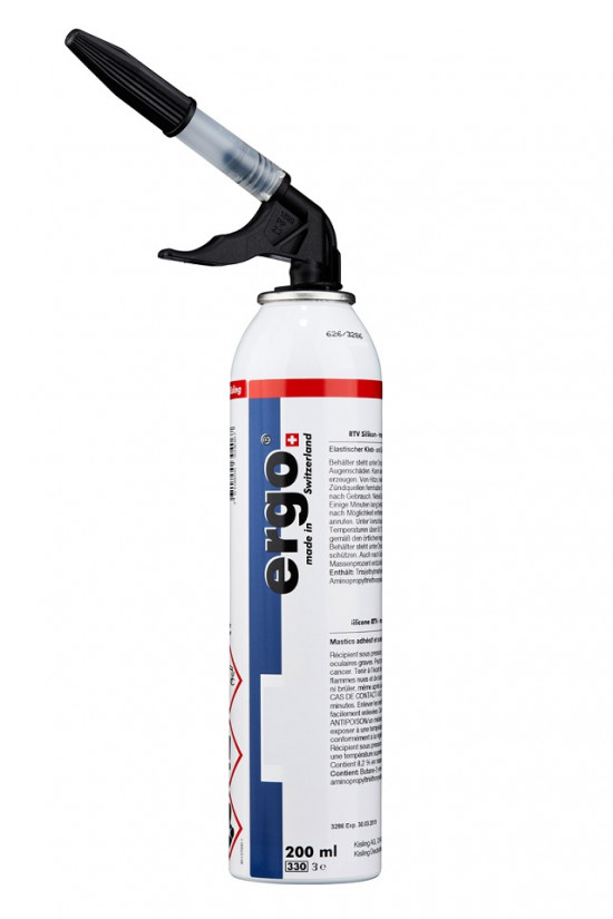Ergo 3120 - 200 ml RTV silikon červený (MEKO-free) - N2