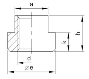 Matice do T drážky DIN 508 |10| M6x8 - N2 - 2