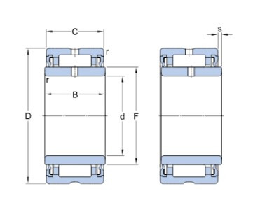 SKF NA 4900.2RS jehlové ložisko - N2 - 2
