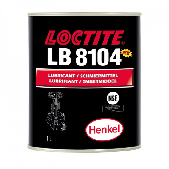 Loctite LB 8104 - 1 L potravinářský tuk na plastové díly - N2