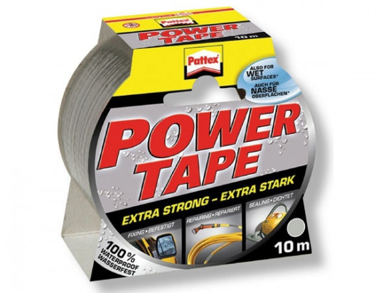 Pattex Power Tape - 10 m stříbrná - N2