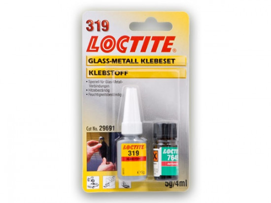 Loctite AA 319/7649 - 5 g/4 ml sada lepidlo sklo - kov - N2