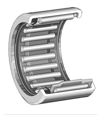 INA HK 1214 RS-L271 jehlové ložisko s lisovaným pouzdrem - N2