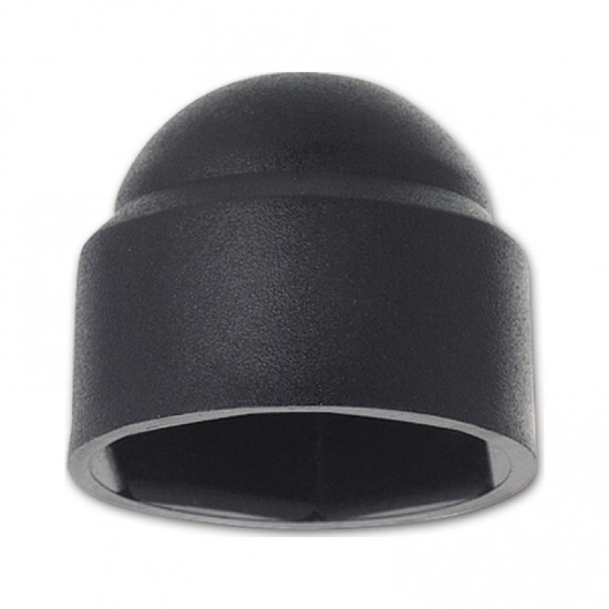 Krytka klobouková pro šestihran M20 PVC černá s=30 mm - N2