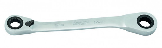 Ráčnový očkový oboustranný klíč 5,5x7 mm, NAREX - N2