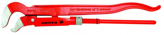 KNIPEX 83 300 10 Hasák s čelistí ve tvaru "S" 320 mm stříkáno červenou práškovou barvou - N2