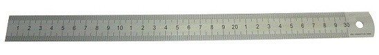 Ocelové tenké délkové měřítko, 251125, 200 mm /1022.1/ - N2