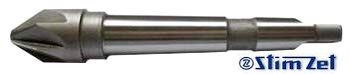 Záhlubník kuželový s kuželovou stopkou HSS, 221628, 60x25 mm - N2