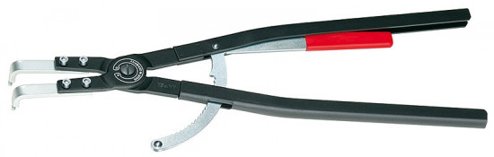 KNIPEX 44 20 J51 Kleště pro vnitřní poj. kroužky 122-300 mm lakováno černou barvou - N2