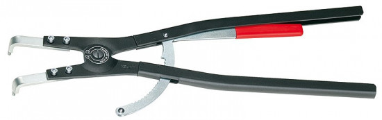 KNIPEX 46 20 A51 Kleště pro vnější poj. kroužky 122-300 mm, lakováno černou barvou - N2
