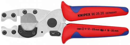 KNIPEX 90 25 20 Kleště na řezání trubek pro sdružené a ochranné trubky, vícesl.návleky, pozink. - N2
