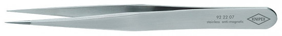 KNIPEX 92 22 07 Precizní pinzeta zašpičatělý tvar 115 mm - N2