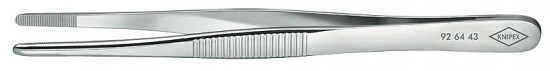 KNIPEX 92 64 43 Precizní pinzeta tupý tvar 120 mm - N2