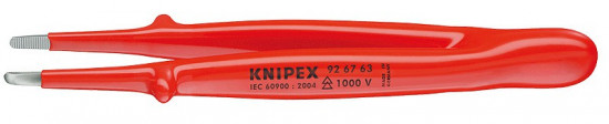 KNIPEX 92 67 63 Precizní pinzeta izolovaná 145 mm - N2