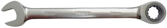 Ráčnový očkoplochý klíč 9x9 mm, NAREX 443000886 - N2
