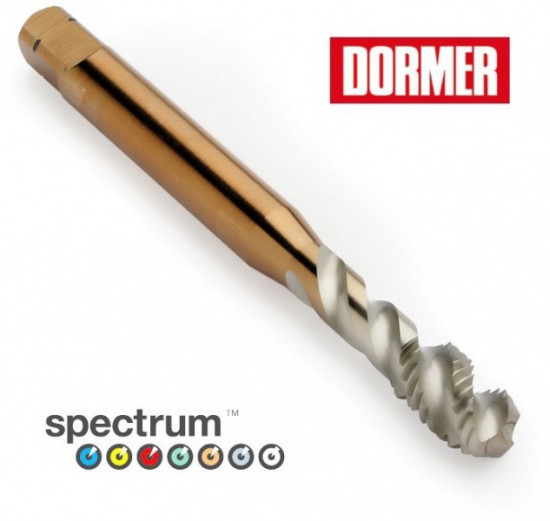 Strojní závitník Spectrum™ DIN 371, DORMER, EX00-M2 - N2