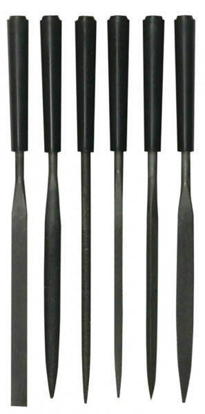 Sada jehlových pilníků 6-dílná, 150mm, STANLEY, 0-22-500 - N2