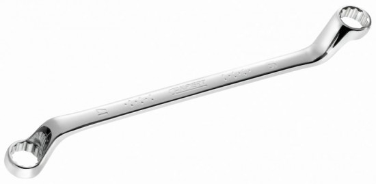 Klíč očkový vyhnutý 75° DIN 838 17x19 mm, EXPERT E113366 - N2