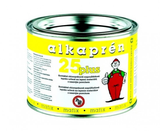 Alkaprén 25 Plus - 500 ml lepidlo pro nesavé povrchy - N2