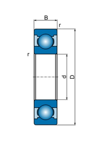ZKL 625 kuličkové ložisko - N2 - 2