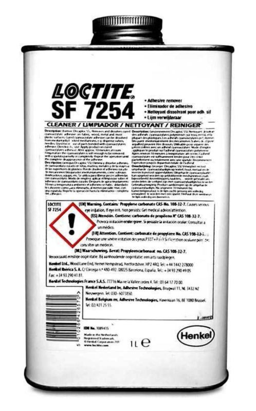 Loctite SF 7254 - 1 L rozpouštěč vteřinových lepidel - N2