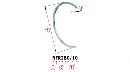FAG NFR 290/5,5 polohovací kroužek - N2 - 2