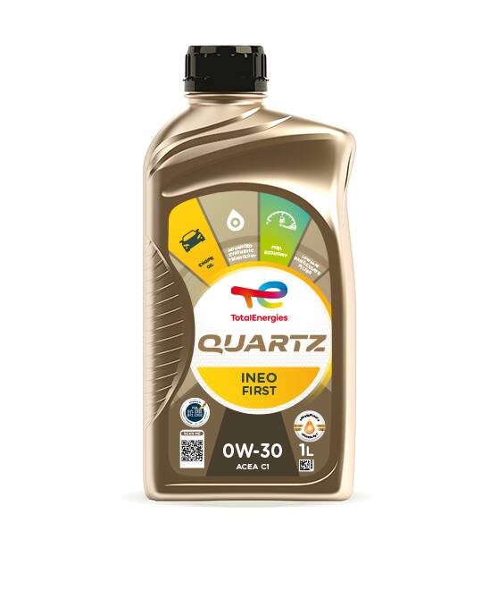 Total Quartz Ineo First 0W-30 - 1 L motorový olej - N2