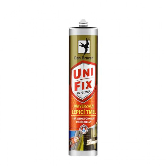 Den Braven MS UNIFIX - 290 ml šedá, kartuše - N2