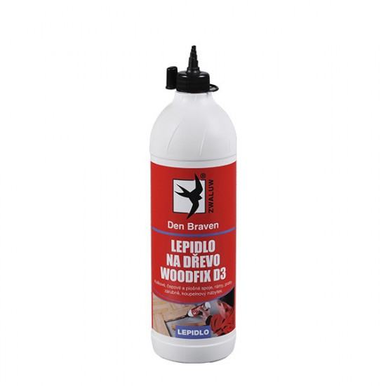 Den Braven Lepidlo na dřevo WOODFIX D3 - 500 g transparentní, dóza _50231FF - N2