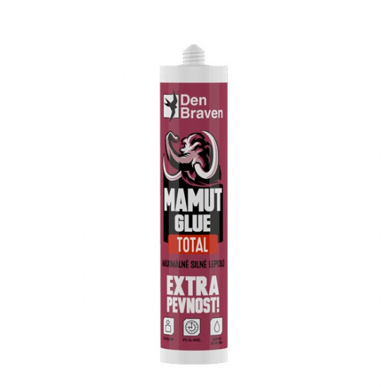 Den Braven Mamut Glue Total - 290 ml bílá, kartuše - N2