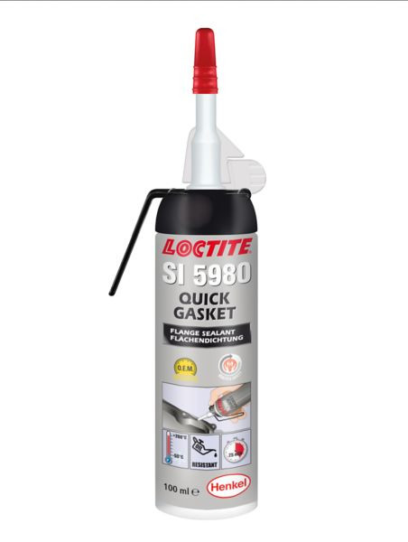 Loctite SI 5980 - 100 ml černý, silikonové těsnění BOZP - N2