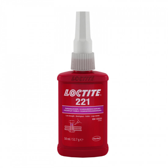 Loctite 221 - 50 ml zajišťovač šroubů NP - N2