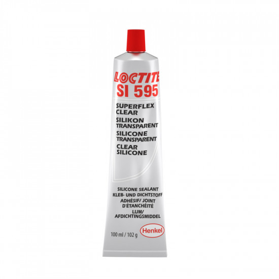 Loctite SI 595 - 100 ml čiré silikonové lepidlo SuperFlex - N2