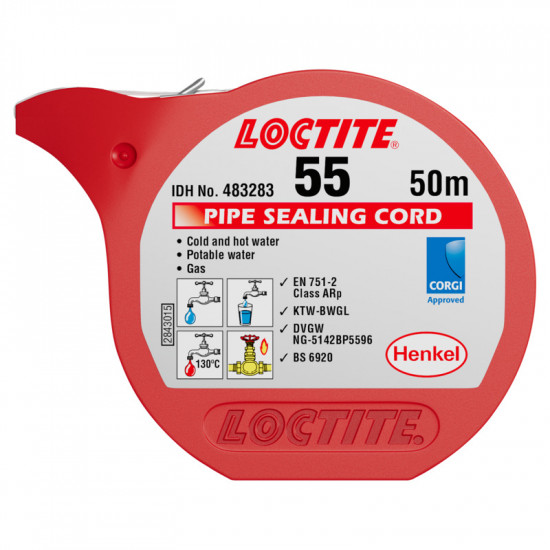 Loctite 55 - 50 m závitové těsnění vlákno - N2 - 2