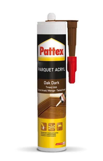 Pattex Parket tmavý dub - 310 ml parketový tmel - N2