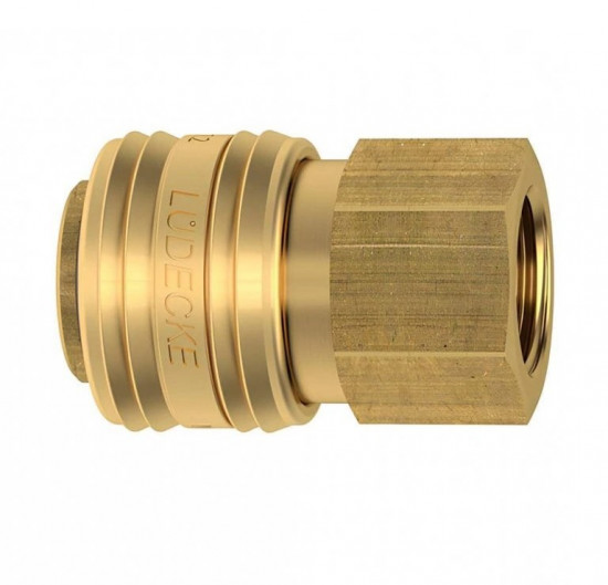 Rychlospojka DN7,2 s vnitřním závitem G3/8", LÜDECKE ES38I - N2