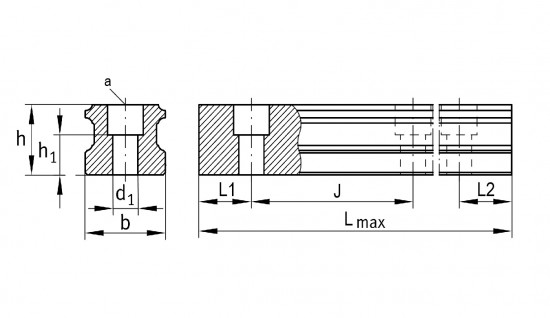 INA TKSD 20 G3-HJ lineární vedení - N2 - 2