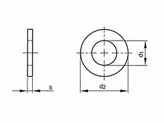Těsnící kroužek AL 5x8x1 - N2