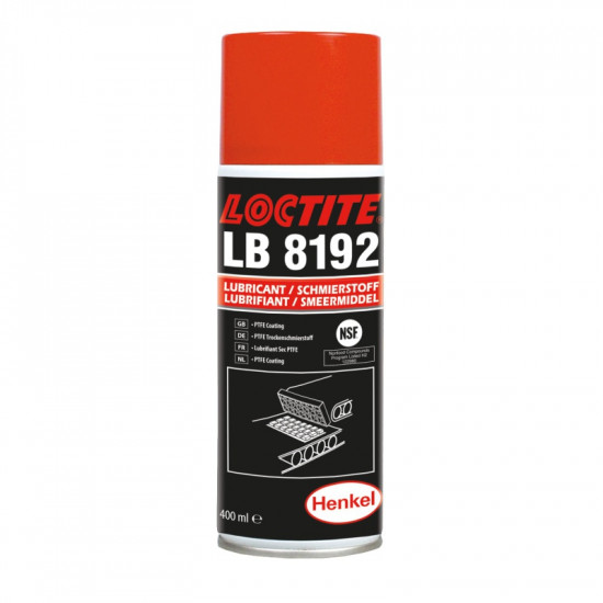 Loctite LB 8192 - 400 ml suchý mazací film s PTFE - N2