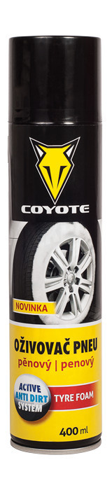 Coyote oživovač pneumatik pěnový - 400 ml - N2