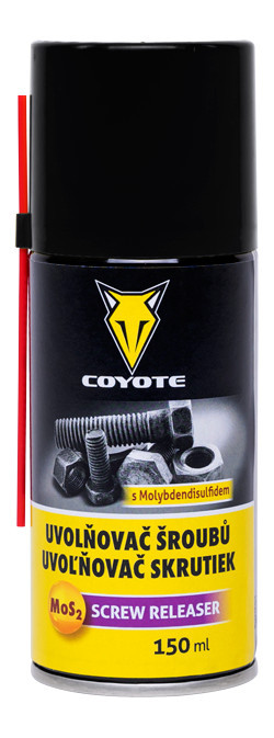Coyote uvolňovač šroubů s MOS2 - 150 ml sprej - N2