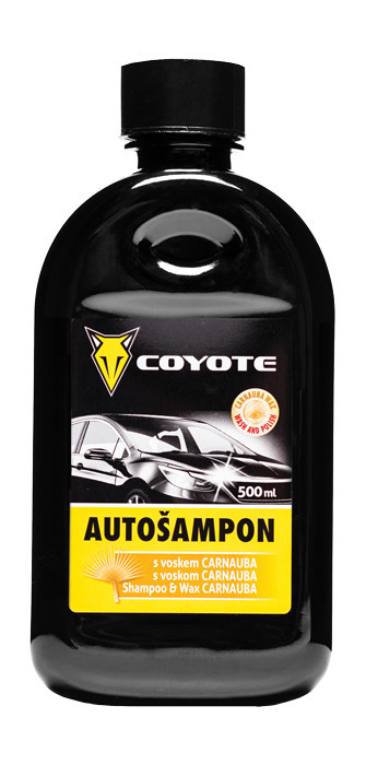 Coyote autošampon s voskem - 500 ml - N2