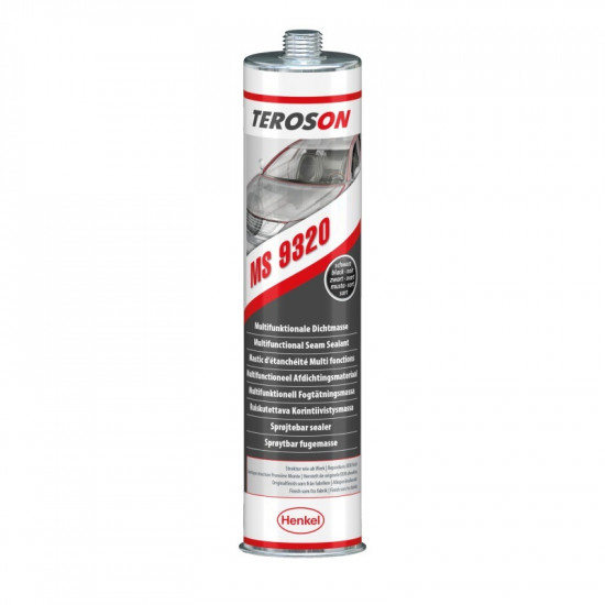 Teroson MS 9320 - 300 ml černý těsnící tmel - N2
