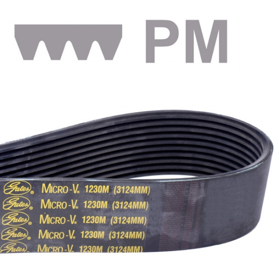 Řemen víceklínový 6 PM 2693 (1060-M) Gates Micro-V - N2 - 2