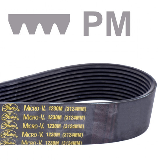 Řemen víceklínový PM 2693 (1060-M) Gates Micro-V rukáv - N2 - 3