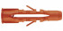 Hmoždinka uzlovací s lemem nylonová Mungo Multi MU 6x35 - N2 - 2