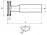Fréza tvarová pro drážky úsečových per, F320100, 25x6 mm - N2 - 3