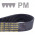 Řemen víceklínový PM 2921 (1150-M) Gates Micro-V rukáv - N2 - 2